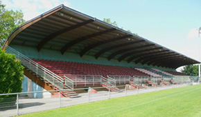 Stade Saint-Lazare vu des tribunes