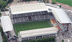 Stade Saint-Symphorien vu du ciel