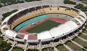 Stade San Nicola vu du ciel