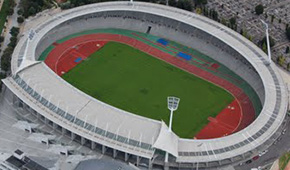 Stade Sébastien Charléty vu du ciel