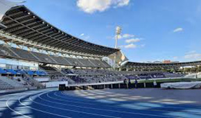 Stade Sébastien Charléty vu des tribunes