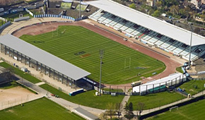 Stade Yves du Manoir vu du ciel