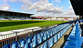 Stade Yves du Manoir vu des tribunes