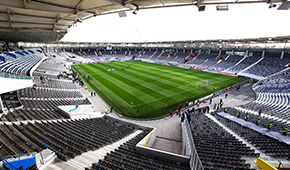 Stadium de Toulouse vu des tribunes