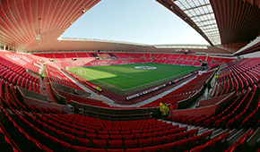 Stadium of Light vu des tribunes