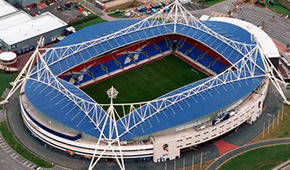 Toughsheet Community Stadium vu du ciel
