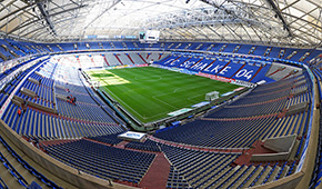 Veltins Arena vu des tribunes