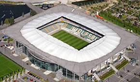 Volkswagen Arena vu du ciel