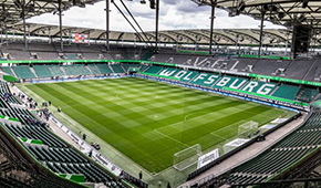 Volkswagen Arena vu des tribunes