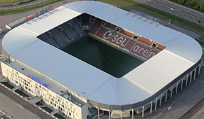 WWK Arena vu du ciel