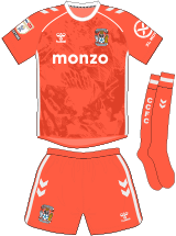 Coventry City FC Maillot Ext&eacute;rieur
