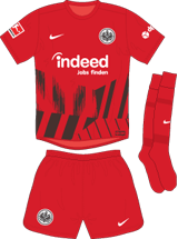 Eintracht Francfort Maillot Domicile