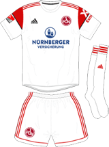 FC Nuremberg Maillot Extérieur