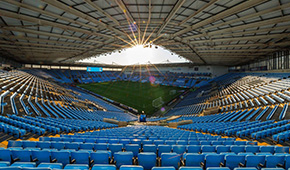 Coventry Building Society Arena vu des tribunes
