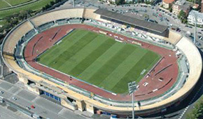 Stade Armando Picchi vu du ciel