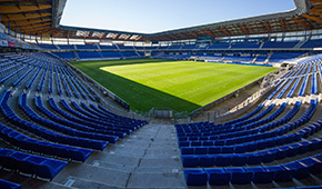 Stade Auguste Bonal vu des tribunes