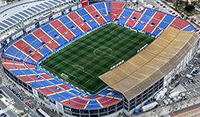 Stade Ciudad de Valence vu du ciel