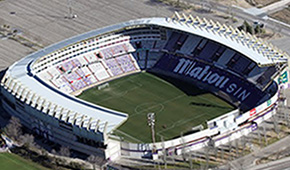 Stade José Zorrilla vu du ciel